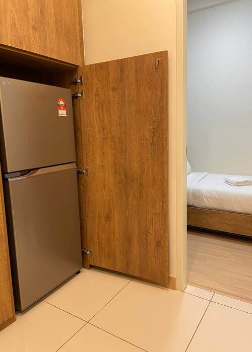 Homestay seaview Timurbay Kuantan - Pemandangan bilik dan kemudahan homestay dengan akses pantai